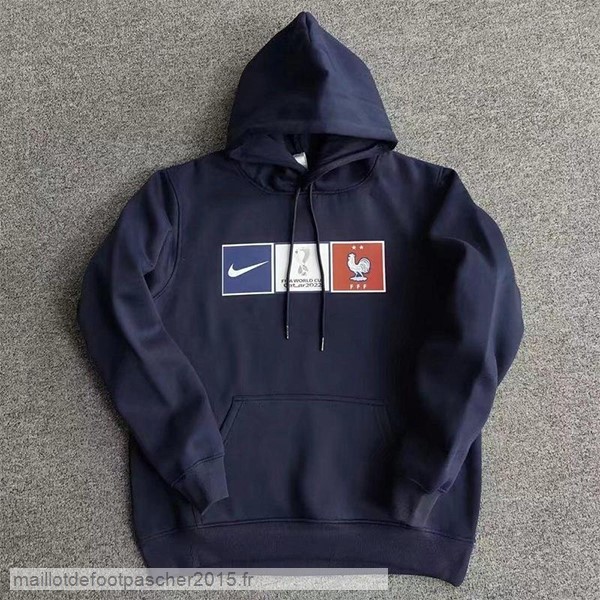 Maillot Foot Achat Sweats à Capuche France 2022 Bleu