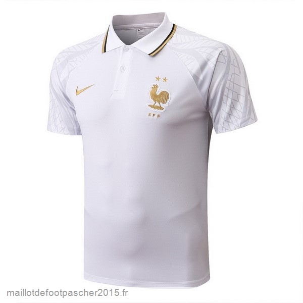 Maillot Foot Achat Polo France 2022 Blanc