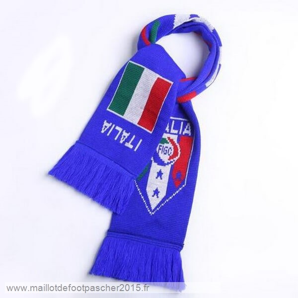 Maillot Foot Achat Écharpe Futbol Italie Tejidas Bleu