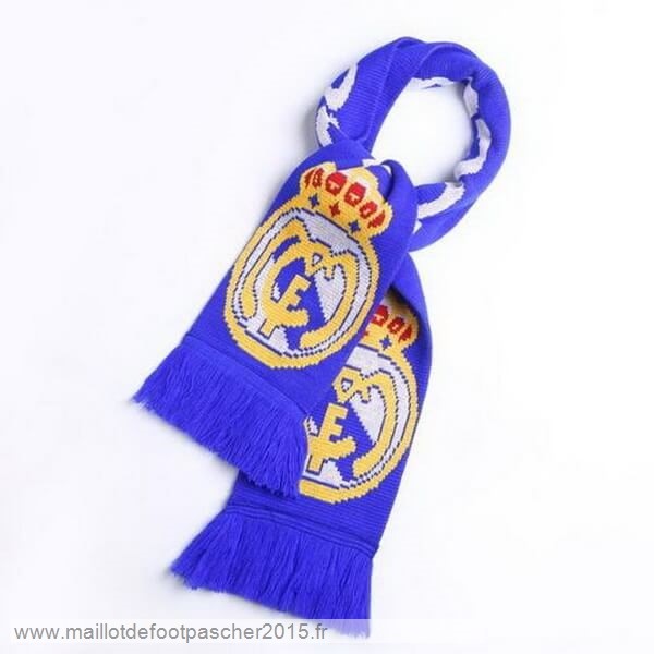 Maillot Foot Achat Écharpe Futbol Real Madrid Tejidas Bleu