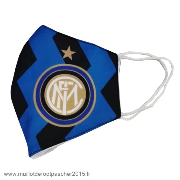 Maillot Foot Achat Masque Football Inter Milán serviette Bleu