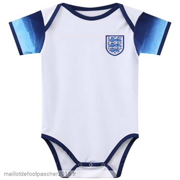 Maillot Foot Achat Domicile Onesies Enfant Angleterre 2022 Blanc Bleu