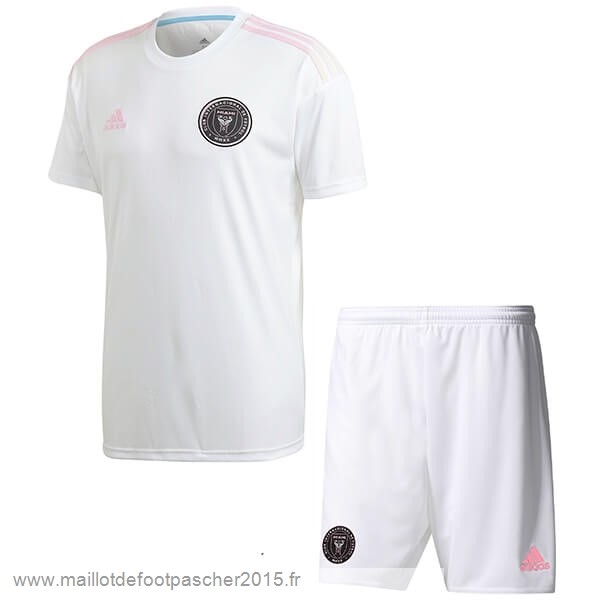 Maillot Foot Achat Exterieur Conjunto De Enfant Inter Miami 2020 2021 Blanc