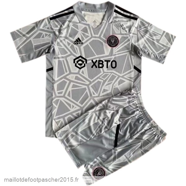 Maillot Foot Achat Gardien Conjunto De Enfant Inter Miami 2022 2023 Gris