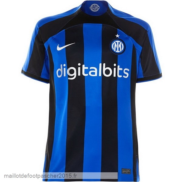 Maillot Foot Achat Domicile Maillot Inter Milán 2022 2023 Bleu