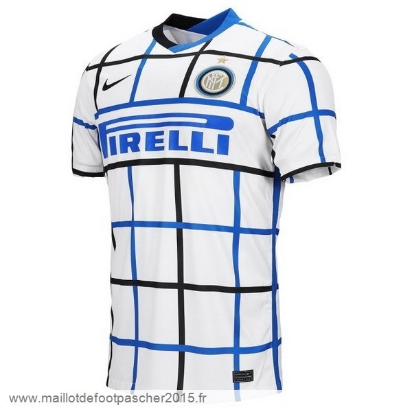 Maillot Foot Achat Exterieur Maillot Inter Milán 2020 2021 Blanc