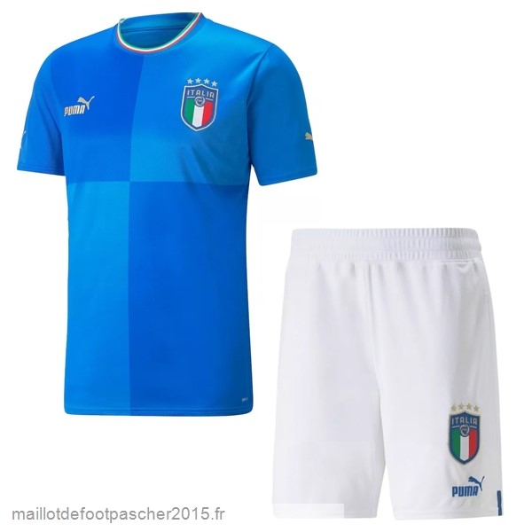 Maillot Foot Achat Domicile Conjunto De Enfant Italie 2022 Bleu