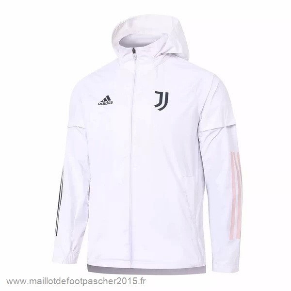 Maillot Foot Achat Coupe Vent Juventus 2020 2021 Blanc