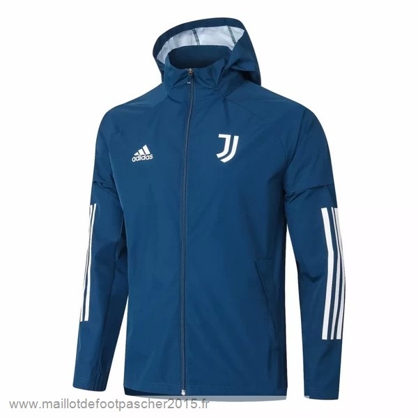 Maillot Foot Achat Coupe Vent Juventus 2020 2021 Bleu