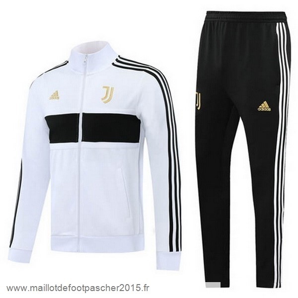 Maillot Foot Achat Survêtements Juventus 2020 2021 Blanc Noir