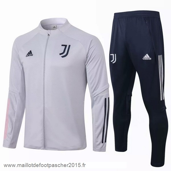 Maillot Foot Achat Survêtements Juventus 2020 2021 Gris Noir