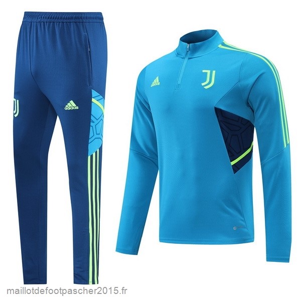 Maillot Foot Achat Survêtements Juventus 2022 2023 Bleu Vert