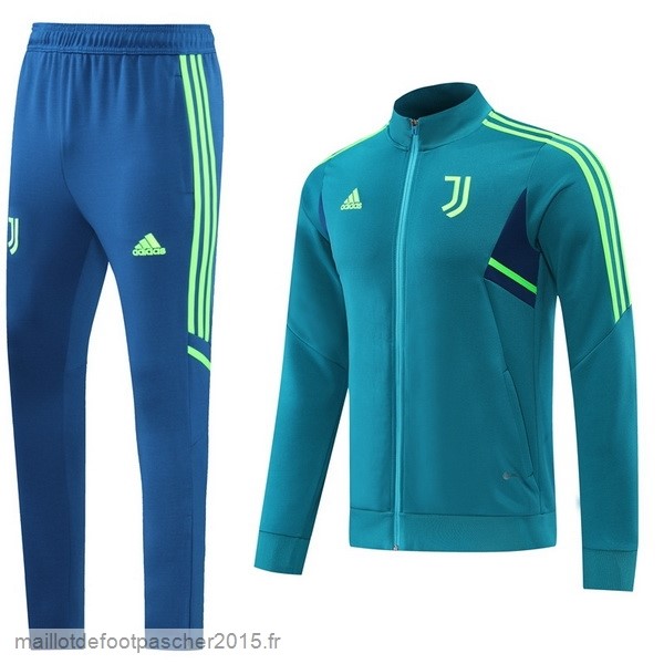 Maillot Foot Achat Survêtements Juventus 2022 2023 Vert Bleu