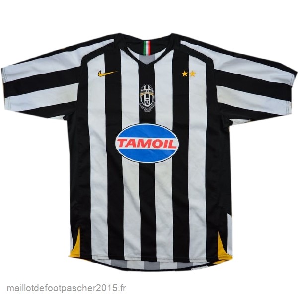 Maillot Foot Achat Domicile Maillot Juventus Rétro 2005 2006 Blanc