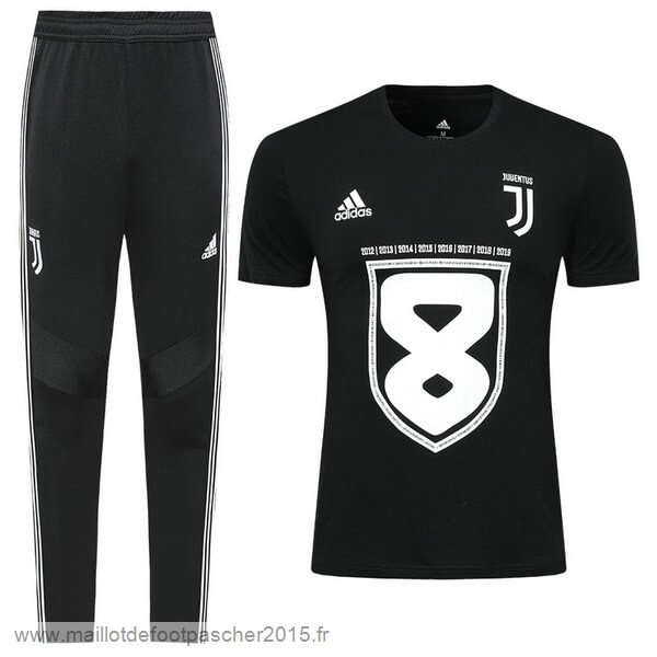 Maillot Foot Achat Entrainement Conjunto Completo Juventus 2019 2020 Noir