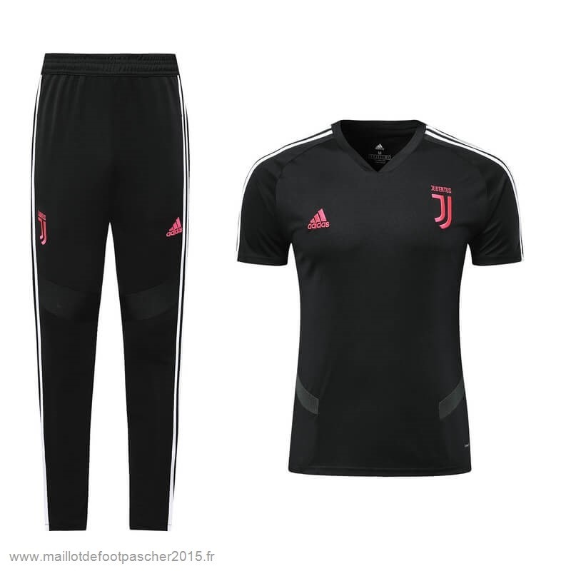 Maillot Foot Achat Entrainement Conjunto Completo Juventus 2019 2020 Noir Rose