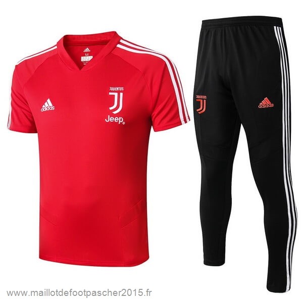 Maillot Foot Achat Entrainement Conjunto Completo Juventus 2019 2020 Rouge Noir