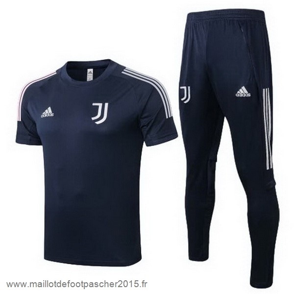 Maillot Foot Achat Entrainement Ensemble Complet Juventus 2020 2021 Bleu Marine