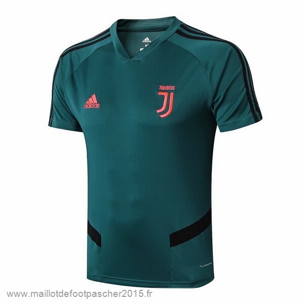 Maillot Foot Achat Entrainement Juventus 2019 2020 Vert Marine