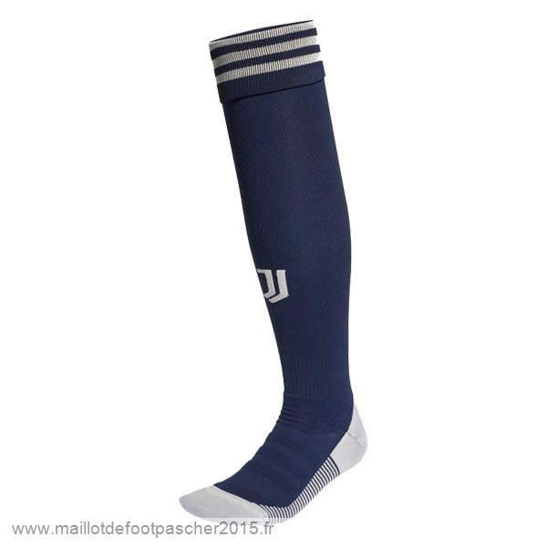 Maillot Foot Achat Exterieur Chaussette Juventus 2020 2021 Bleu