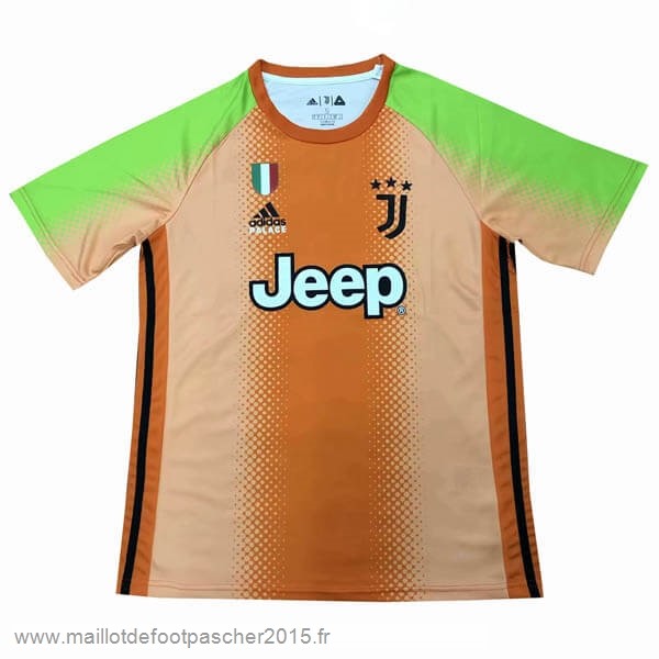 Maillot Foot Achat Spécial Maillot Gardien Juventus 2019 2020 Orange