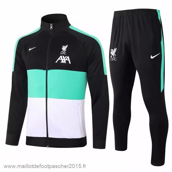 Maillot Foot Achat Survêtements Liverpool 2020 2021 Noir Vert Blanc