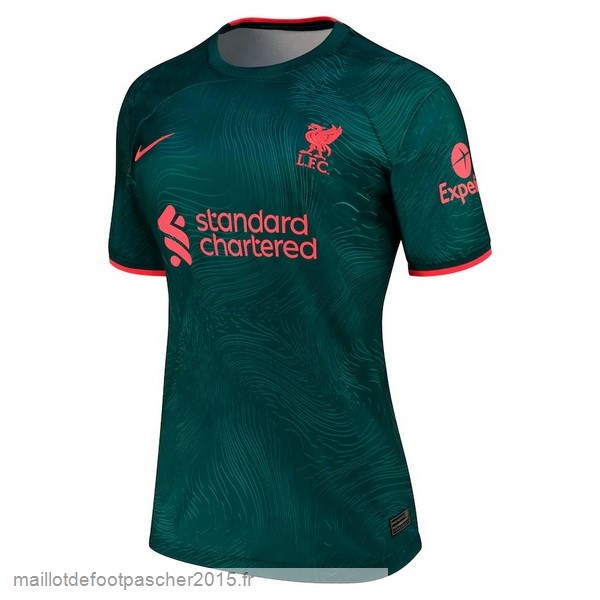 Maillot Foot Achat Third Maillot Femme Liverpool 2022 2023 Vert