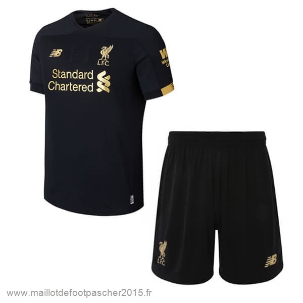 Maillot Foot Achat Domicile Gardien Conjunto De Enfant Liverpool 2019 2020 Noir