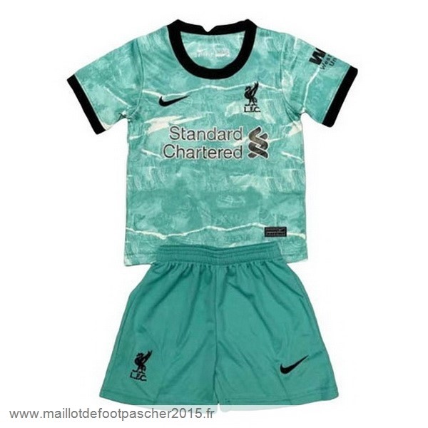 Maillot Foot Achat Exterieur Conjunto De Enfant Liverpool 2020 2021 Vert