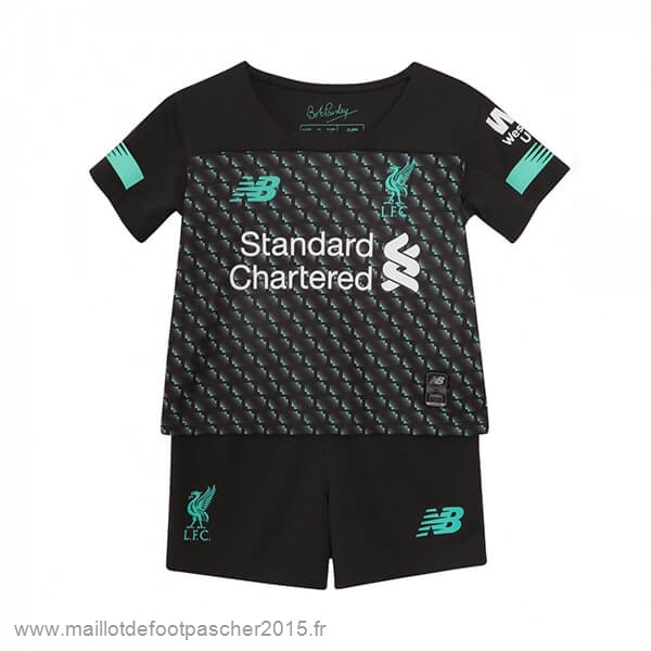 Maillot Foot Achat Third Conjunto De Enfant Liverpool 2019 2020 Noir