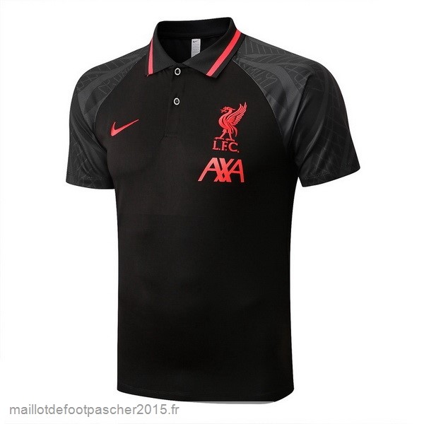 Maillot Foot Achat Polo Liverpool 2022 2023 Noir Rouge