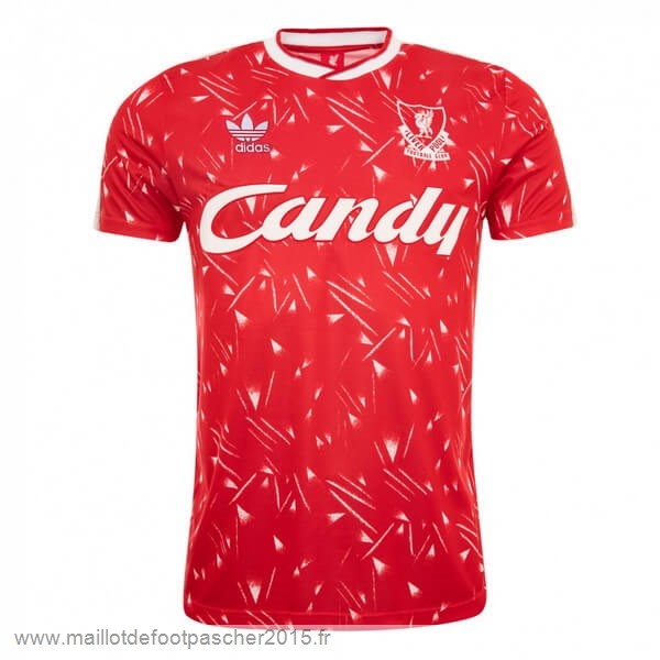 Maillot Foot Achat Domicile Maillot Liverpool Rétro 1989 1990 Rouge