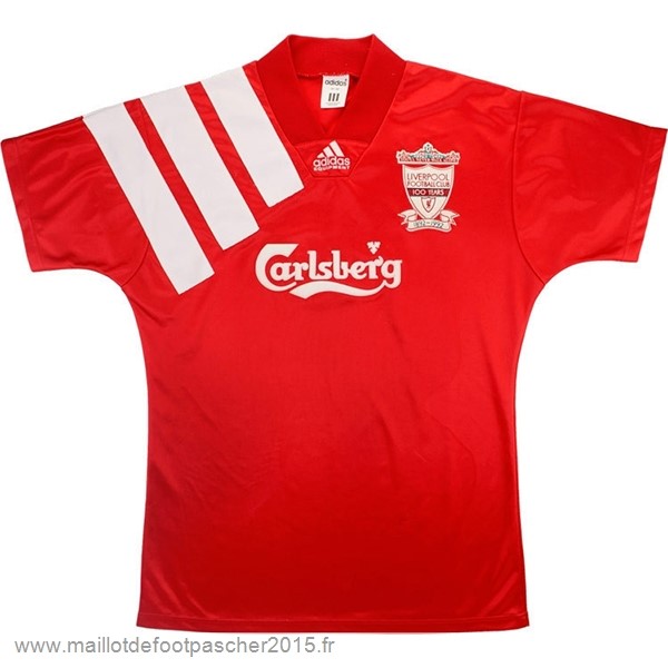 Maillot Foot Achat Domicile Maillot Liverpool Rétro 1992 1993 Rouge