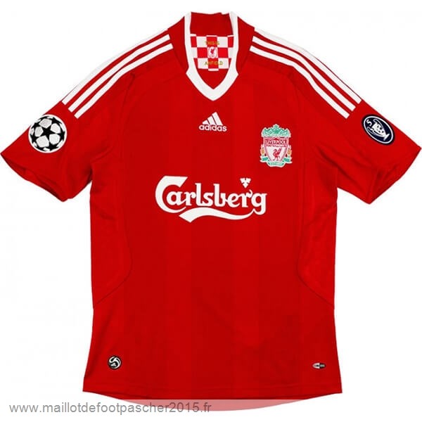 Maillot Foot Achat Domicile Maillot Liverpool Rétro 2008 2010 Rouge