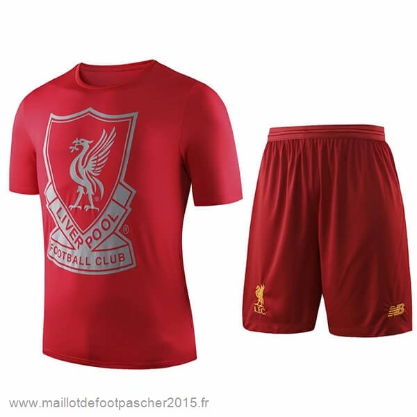 Maillot Foot Achat Entrainement Conjunto Completo Liverpool 2019 2020 Rouge