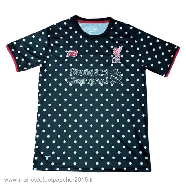 Maillot Foot Achat Entrainement Liverpool 2019 2020 Noir Rose