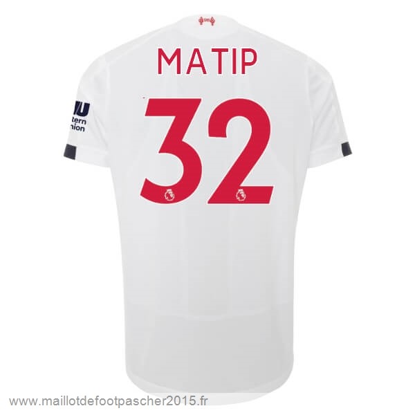 Maillot Foot Achat NO.32 Matip Exterieur Maillot Liverpool 2019 2020 Blanc