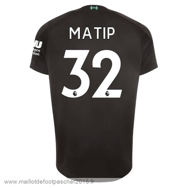 Maillot Foot Achat NO.32 Matip Third Maillot Liverpool 2019 2020 Noir