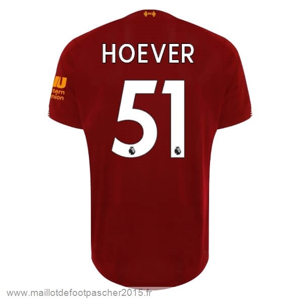 Maillot Foot Achat NO.51 Hoever Domicile Maillot Liverpool 2019 2020 Rouge