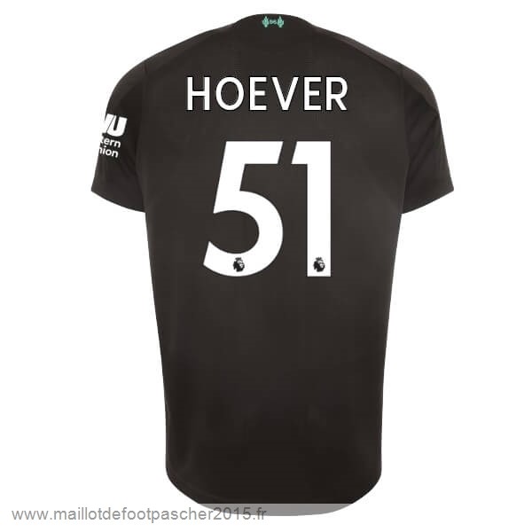 Maillot Foot Achat NO.51 Hoever Third Maillot Liverpool 2019 2020 Noir