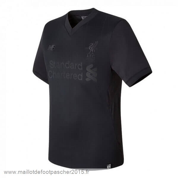 Maillot Foot Achat “PITCH BLACK” Maillot Liverpool 125th Noir