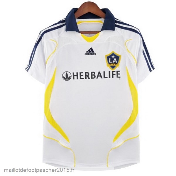 Maillot Foot Achat Domicile Maillot Los Angeles Galaxy Rétro 2007 Blanc