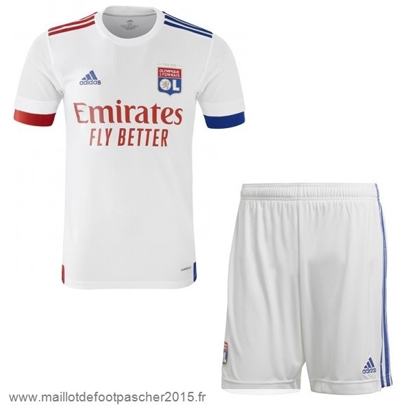 Maillot Foot Achat Domicile Conjunto De Enfant Lyonnais 2020 2021 Blanc