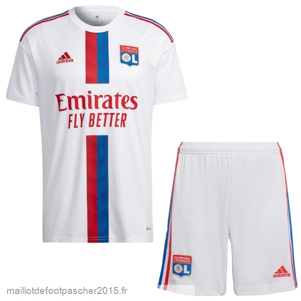 Maillot Foot Achat Domicile Conjunto De Enfant Lyonnais 2022 2023 Blanc