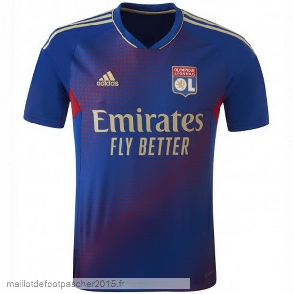 Maillot Foot Achat Fourth Maillot Lyonnais 2022 2023 Bleu