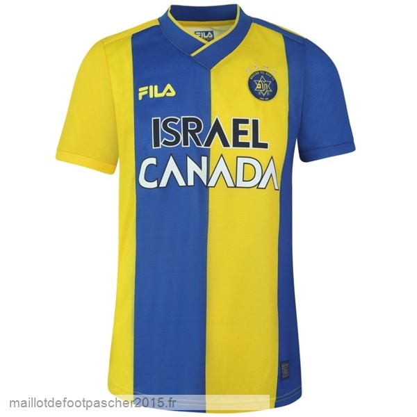 Maillot Foot Achat Thailande Domicile Maillot Maccabi Tel Aviv 2022 2023 Jaune