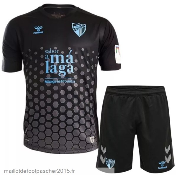 Maillot Foot Achat Exterieur Conjunto De Enfant Málaga 2022 2023 Noir