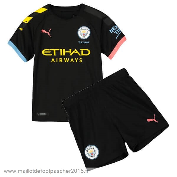 Maillot Foot Achat Exterieur Conjunto De Enfant Manchester City 2019 2020 Noir