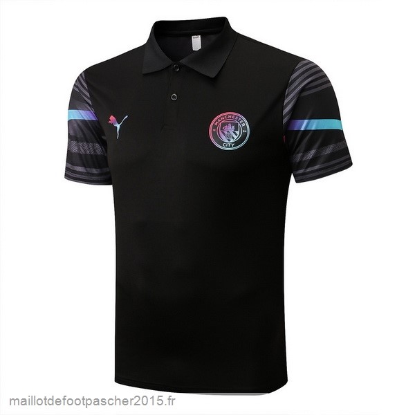 Maillot Foot Achat Polo Manchester City 2022 2023 Noir