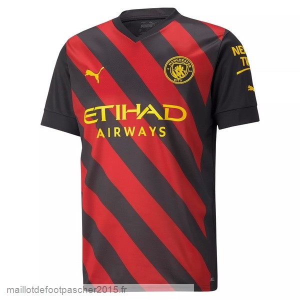 Maillot Foot Achat Exterieur Maillot Manchester City 2022 2023 Rouge